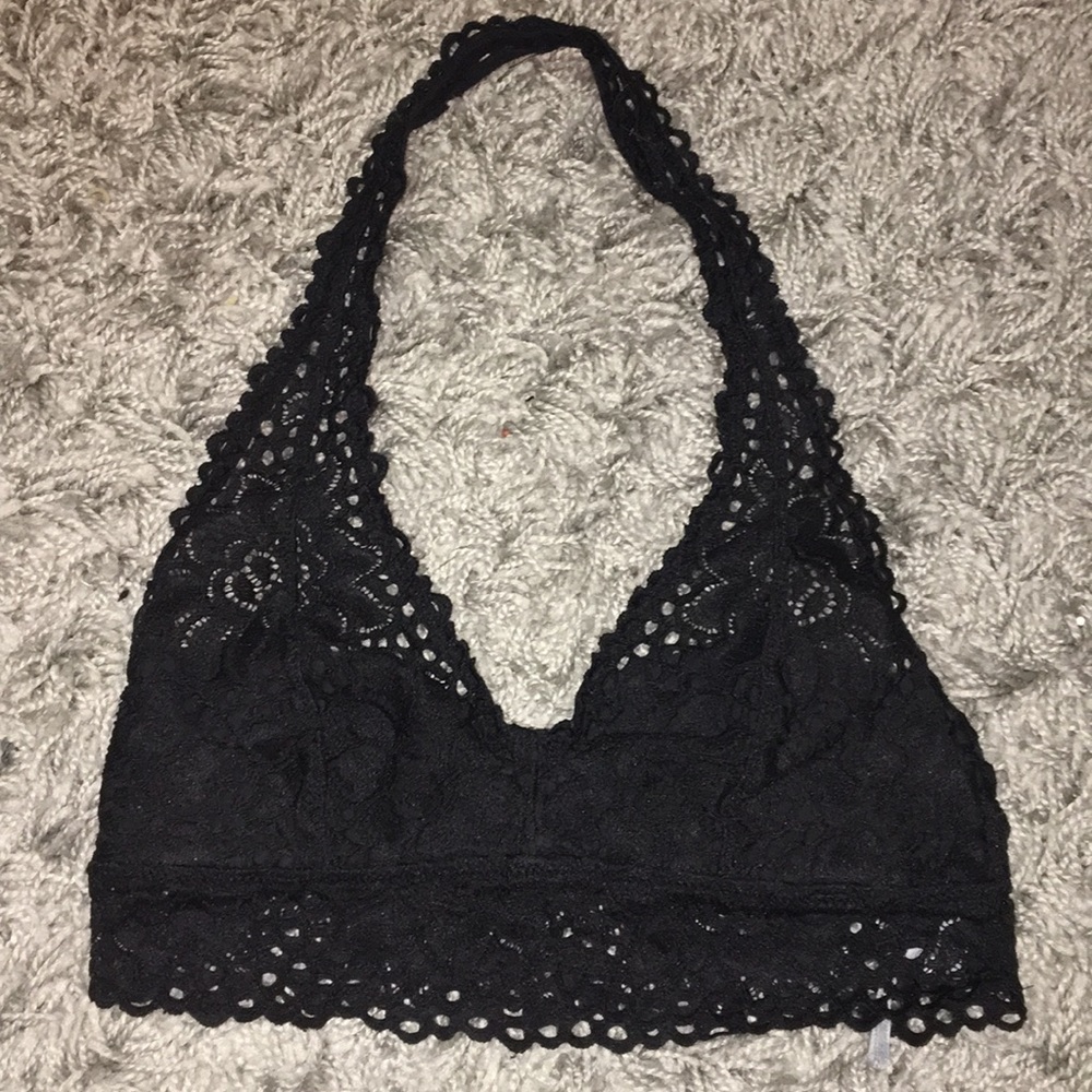 Black bralette